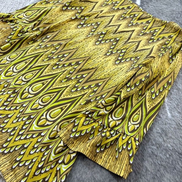 Bob Mackie Peacock Feather Blouse - Picture 6 of 10